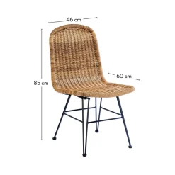 ACACIA Gambe A V Set Di 2 Naturale|CASA Hot