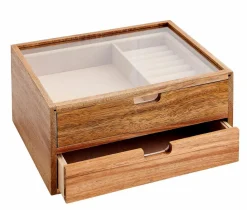 ACACIA Gambe A X Set Di 2 Naturale|CASA Outlet