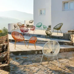 ACAPULCO Sedia Per Bambini Terracotta|CASA