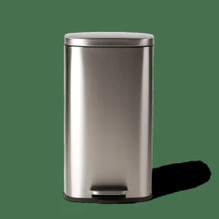 ADELE Pattumiera A Pedale 30L Argentato|CASA Hot