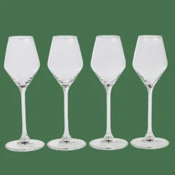 AFTER DINNER Bicchiere Da Porto Set Di 4 Trasparente|CASA Sale