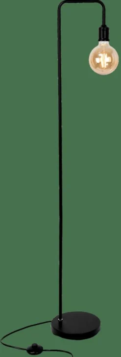 ARCHE Lampada Da Terra Nero|CASA Clearance