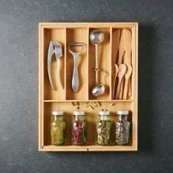 BAMBOO Org. Per Cassetto Allungabile Naturale|CASA