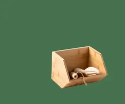 BAMBOO Organizzatore Impilabile Naturale|CASA New