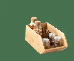 BAMBOO Organizzatore Impilabile Naturale|CASA Discount