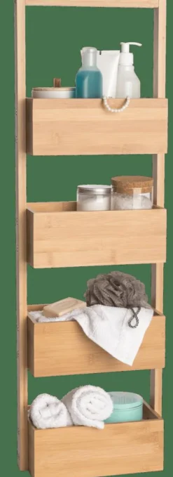 BAMBOO Scaffale Portatutto Naturale|CASA Outlet