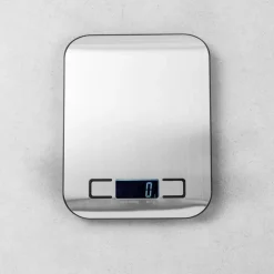 BASIC Bilancia Da Cucina Digitale Metallico, Argentato|CASA New