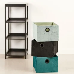 BASIC Cesta Pieghevole Nero|CASA Outlet