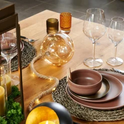 BLOXEM Pallina Decorativa Con 21 Luci Led Dorato|CASA Hot