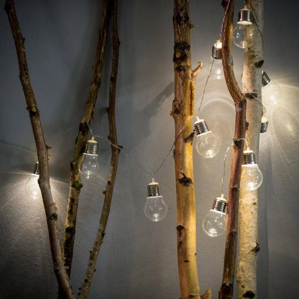 BULB Filo Luminoso Solare 10 Leds Trasparente|CASA Discount