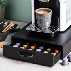 CAFE Cassetto Per Capsule Per Capsule Di Caffè Nero|CASA Online