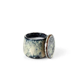 CERAMIC Candela In Vaso Blu|CASA New