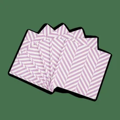 CHEVRON Set Di 20 Tovaglioli Viola|CASA Hot
