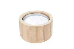 CITRONELLA WOOD Candela Da Esterni Bianco|CASA Outlet