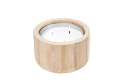 CITRONELLA WOOD Candela Da Esterni Bianco|CASA Outlet