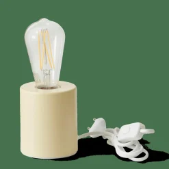 COLLEGE Lampada Tavolo E27 Crema|CASA Best