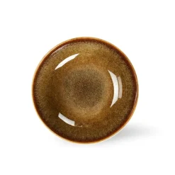 COZY BROWN Piatto Fondo Marrone|CASA