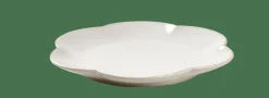 DAHLIA FLOWER Piatto Bianco|CASA Clearance