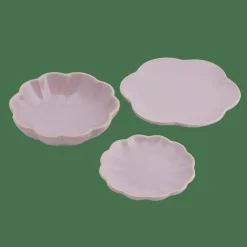 DAHLIA FLOWER Piatto Viola Chiaro|CASA