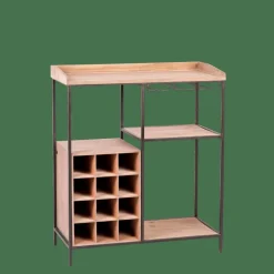 DAMIAN Scaffale Da Parete Nero|CASA Clearance