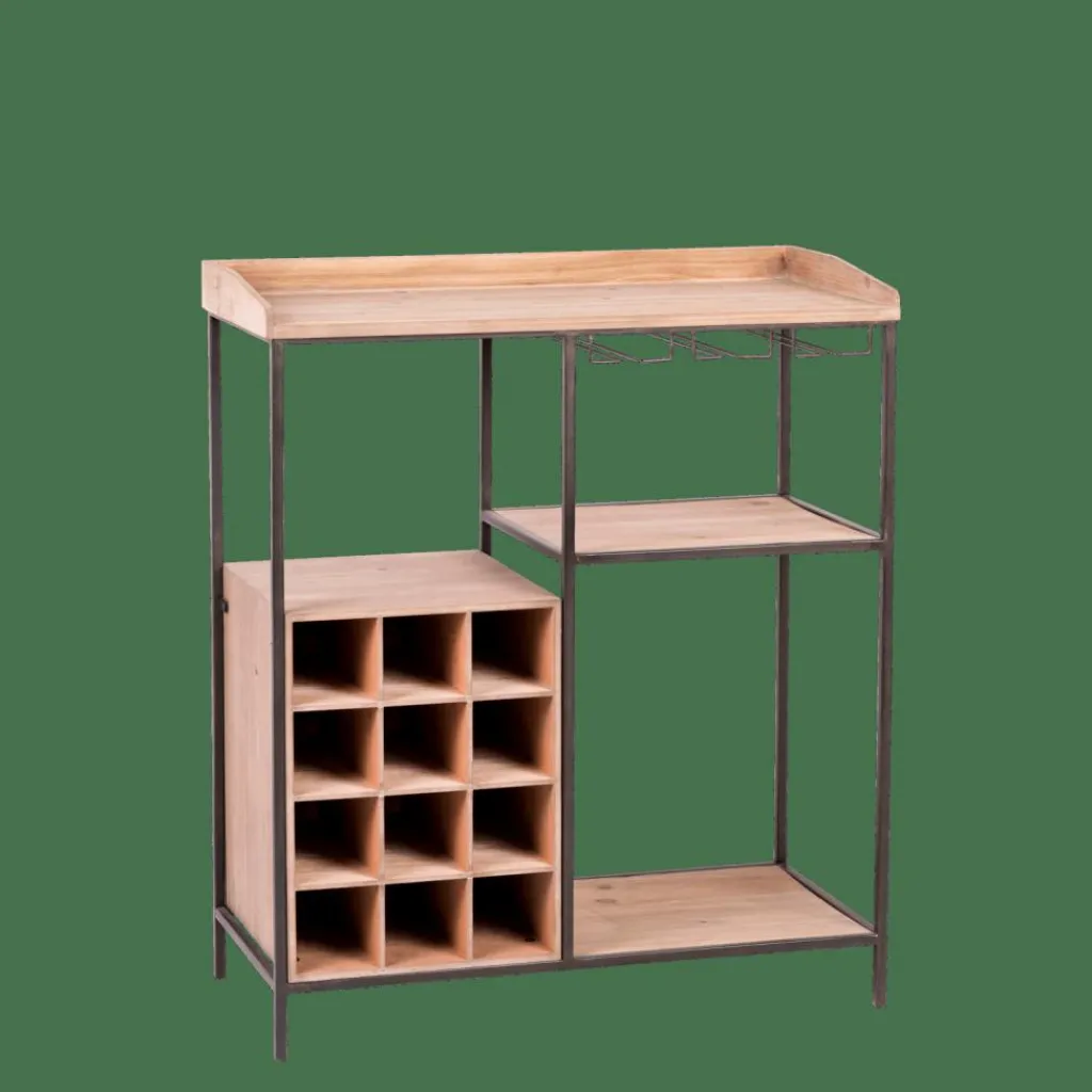 DAMIAN Scaffale Da Parete Nero|CASA Clearance