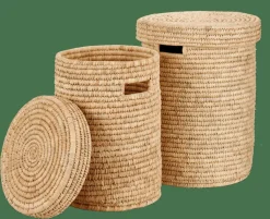 DOEBIE Cesto Biancheria M Naturale|CASA