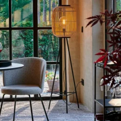 EMILIE Lampada Da Terra Nero|CASA Hot