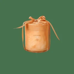 ESCAPE BLACK OUDH Candela Profumata In Vaso Bianco, Rosa Antico|CASA New