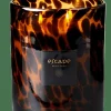 ESCAPE BLACK OUDH Candela Profumata In Vaso Nero, Marrone, Ocra|CASA New
