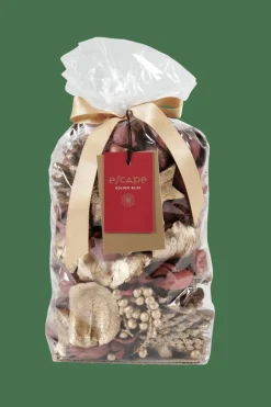 ESCAPE GOLDEN BLISS Pot-pourri Bordeaux|CASA Outlet