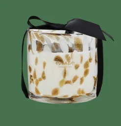 ESCAPE WORLD OF GOA Candela Profumata In Vaso Bianco, Dorato, Multicolore|CASA