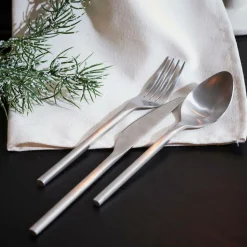 ETNA SATIN Posate 16 Pezzi Argentato|CASA Best