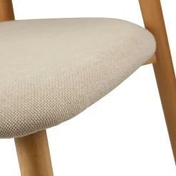 FALCO Sedia Da Pranzo Beige|CASA