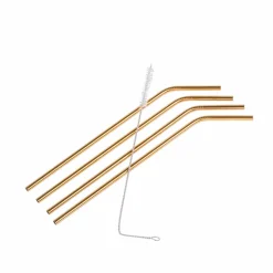 FANCY Cannucce Cocktail Con Spazzola Argentato|CASA Outlet