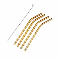 FANCY Cannucce Con Spazzola Dorato|CASA Hot