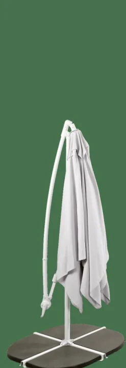 FIJI Ombrellone Sospeso Senza Base Grigio Chiaro|CASA Clearance