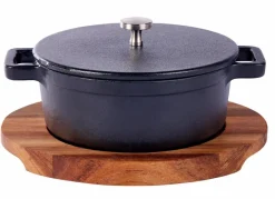 FLAN Ciotola Crème Brûlée Nero|CASA Discount