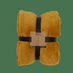 FLANELLA Plaid Giallo Scuro|CASA Clearance