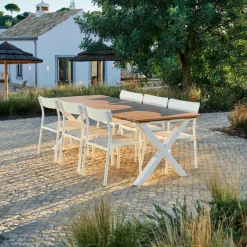 FORMAX & MAVAS Set Da Giardino Naturale/bianco|CASA New