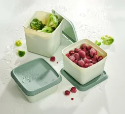 FREEZER Scatole X Freezer Set Di 10 Menta, Verde Scuro|CASA Clearance