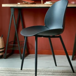 FREYA Sedia Da Pranzo Nero|CASA Online