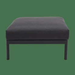 HANNA Lounge Poggiapiedi Nero, Naturale|CASA Discount