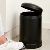 INDUSTRIA Pattumiera A Pedale 5 L Nero|CASA Sale