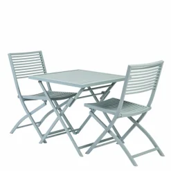 JESSE Set Bistro Quadrato Verde|CASA Sale