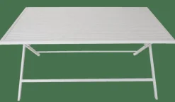 JESSE Tavolo Pieghevole Bianco|CASA Outlet