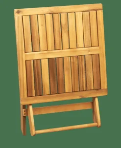 JOSHUA Tavolo Pieghevole Marrone|CASA Clearance