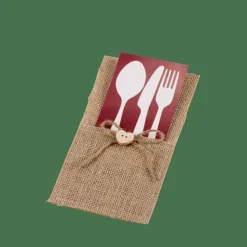 JUTE Busta Portaposate Naturale|CASA Best