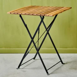 KAPAS Tavolo Pieghevole Naturale|CASA Outlet