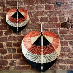 LANKA Ventilatore Nero, Marrone, Naturale|CASA Hot