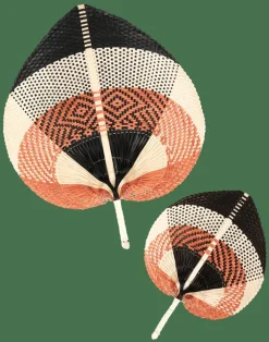 LANKA Ventilatore Nero, Marrone, Naturale|CASA Hot